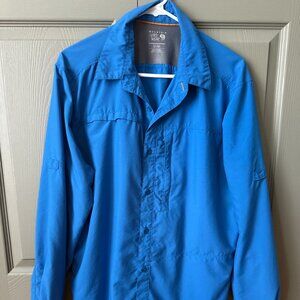 Men's Mountain Hardware Long Sleeve Button Up Shirt
